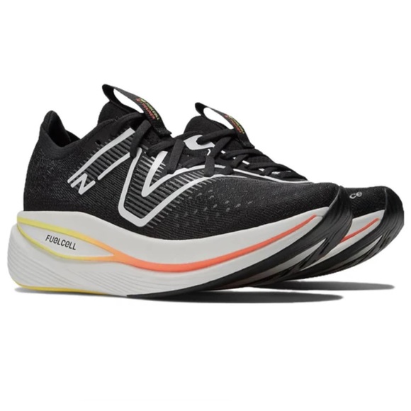 New Balance Fuelcell SuperComp Trainer Running Shoes / Sneakers - Black Orange - Picture 4 of 9